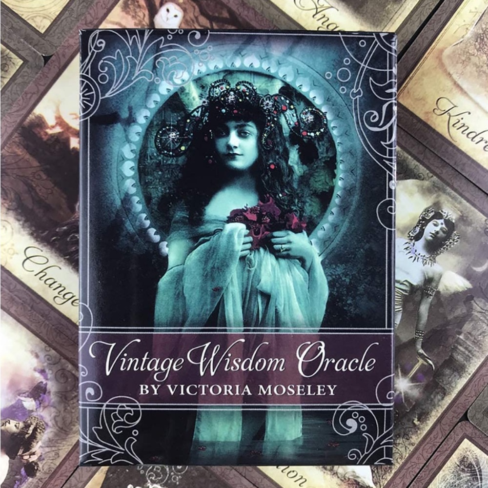Vintage Wisdom Oracle Tarot Cards & Guidebook Wiccan Pagan Metaphysical - Picture 3 of 5